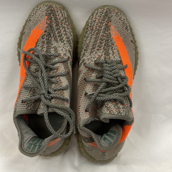 Adidas Yeezy Boost 350 v2 Beluga grey /red  sz mens 6 - Picture 7 of 9